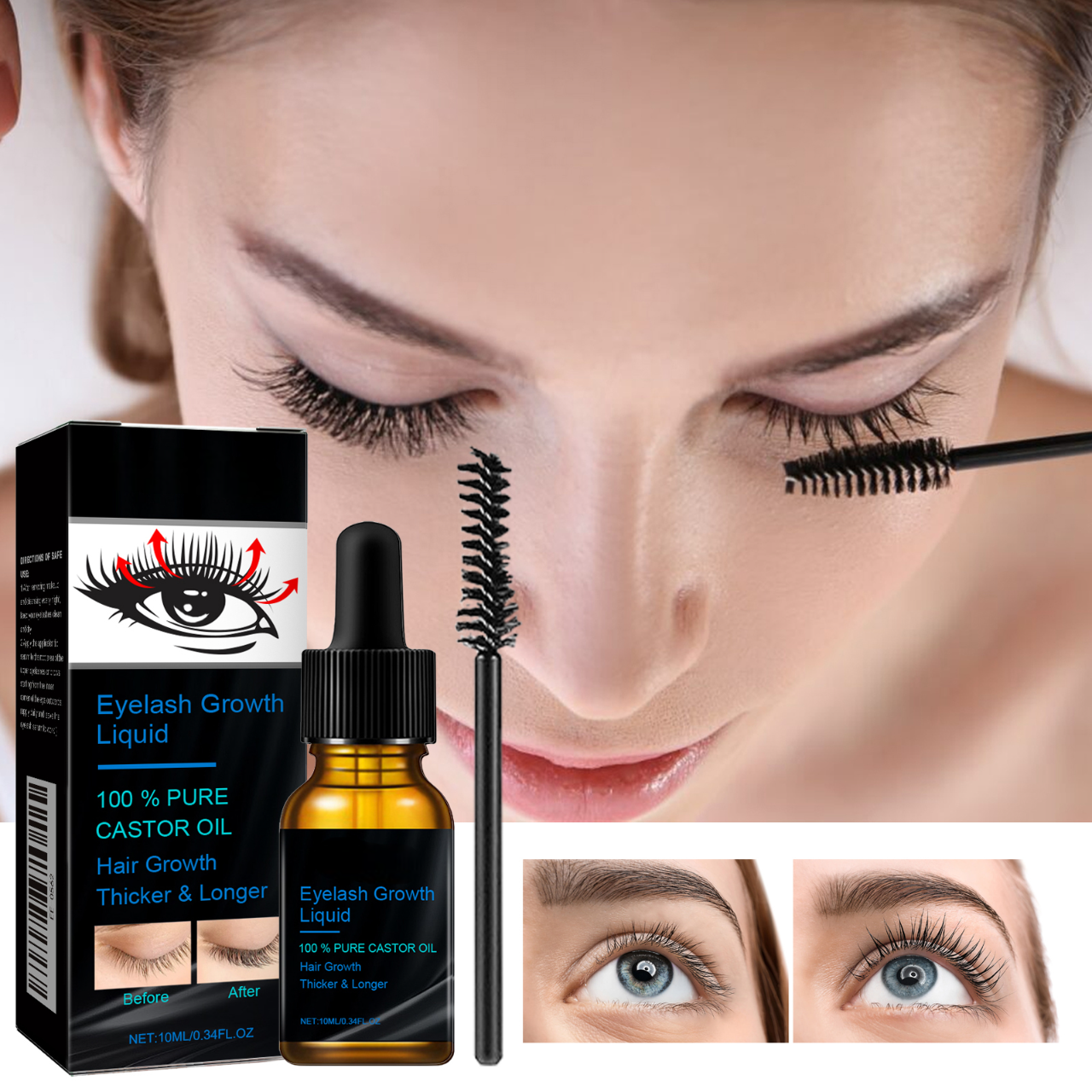 Castor Oil Eyelash Mascara