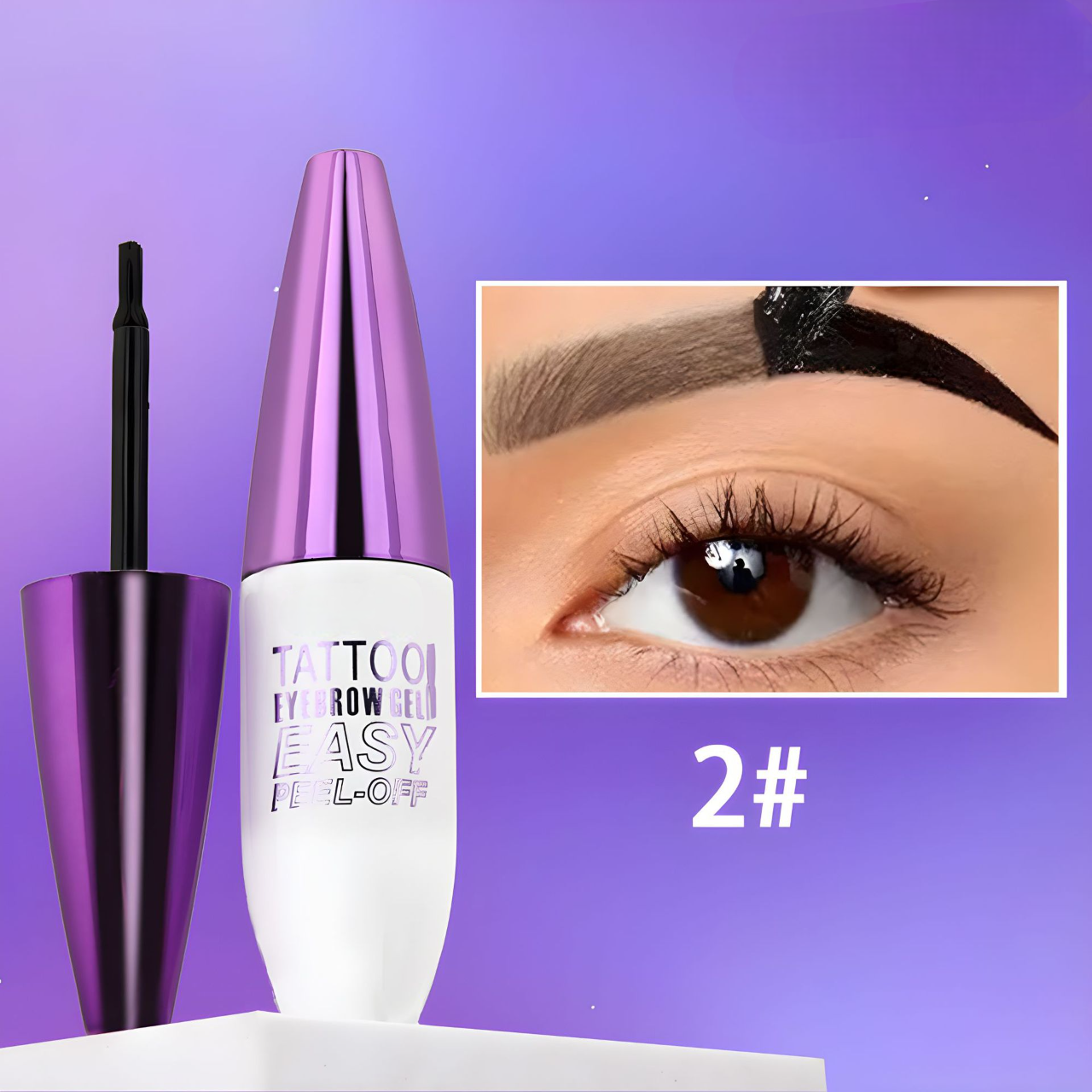 Waterproof Peel-Off Eyebrow Gel