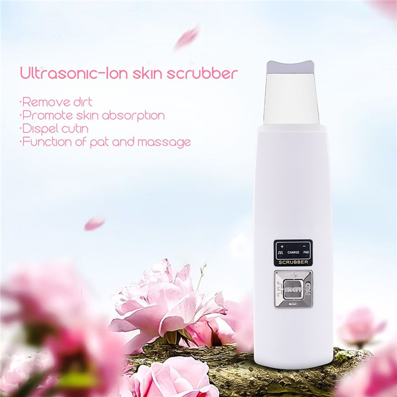 Ultrasonic Deep Facial Skin Scrubber