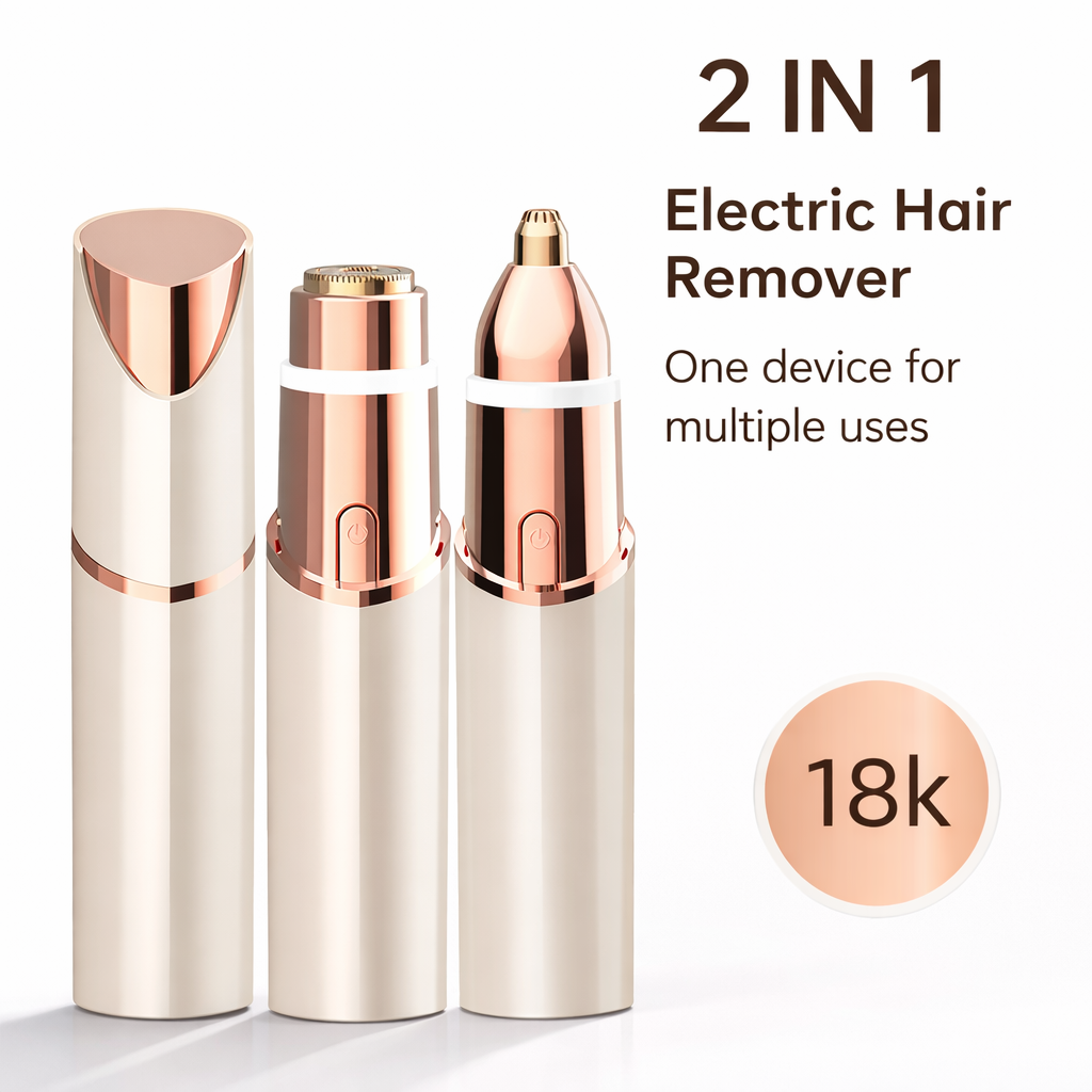 SilkTrim™ 2-in-1 Facial Hair Remover