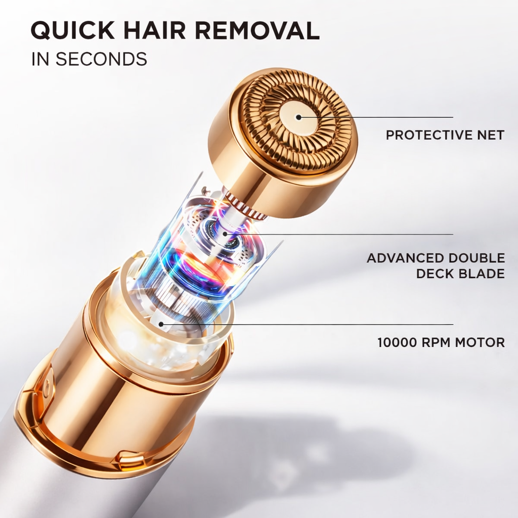 SilkTrim™ 2-in-1 Facial Hair Remover