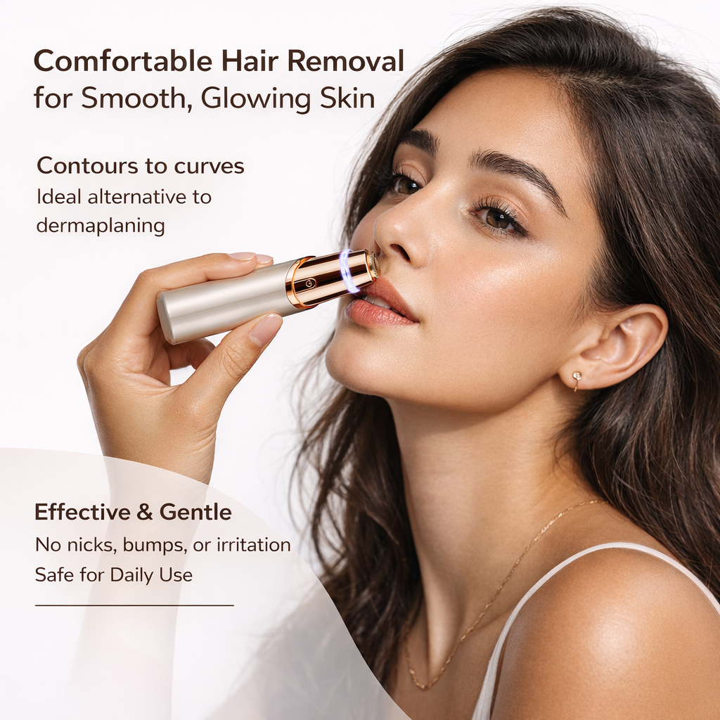 SilkTrim™ 2-in-1 Facial Hair Remover