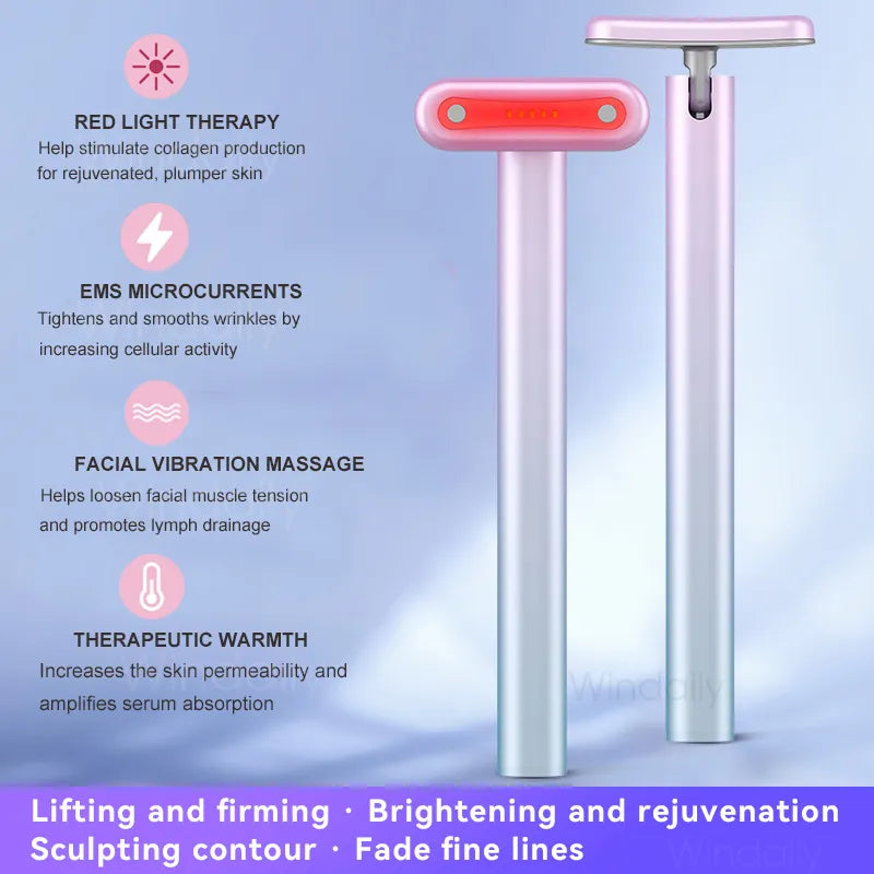 4-in-1 EMS Facial Lifting Wand