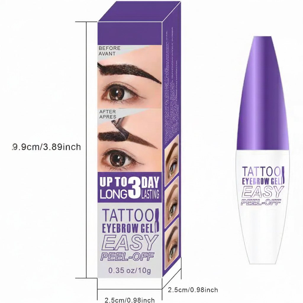 Waterproof Peel-Off Eyebrow Gel