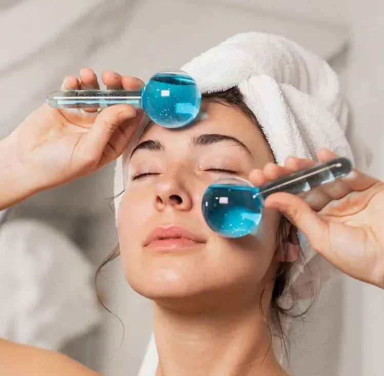 Glitter Facial Ice Globes